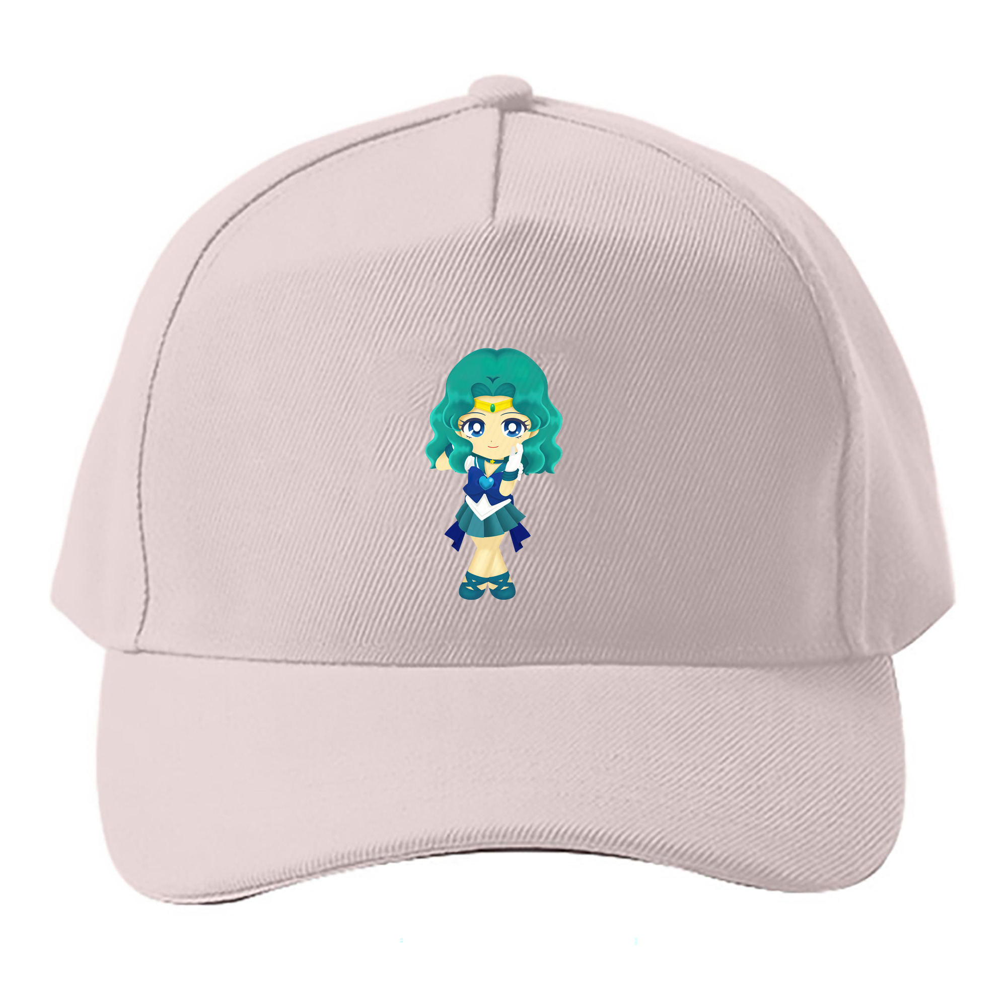 （画像用） 美少女戦士セーラームーン 海王 みちる（かいおう みちる） Sailor Moon Kaiou Michiru ベースボールキャップ 綿100％ 男女兼用 帽子 スポーツ